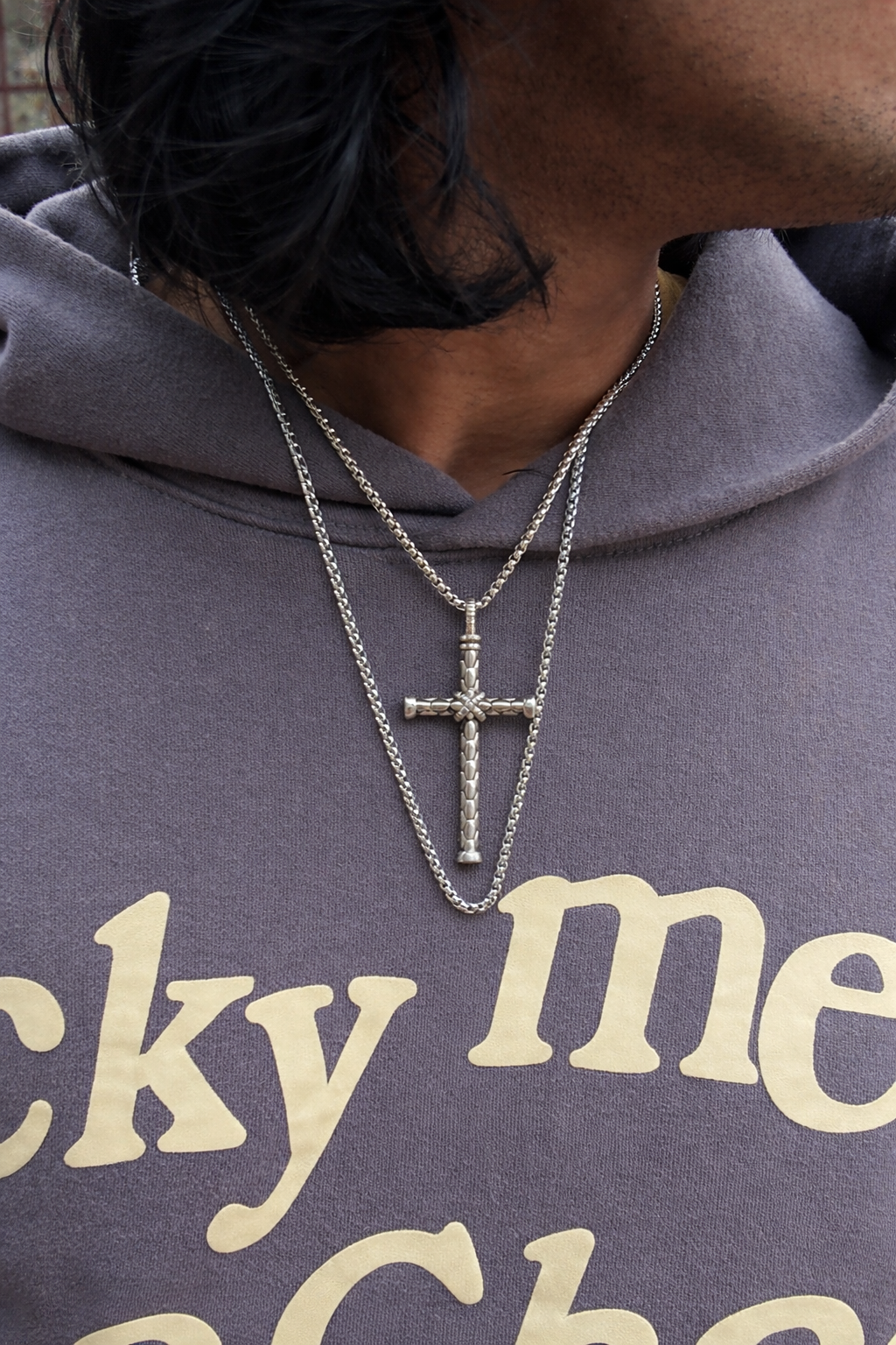 Iron Faith Cross Chain